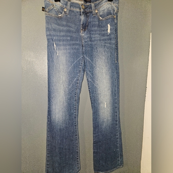 Rock & Republic Womans Blue Jeans Size 8 - Picture 2 of 16